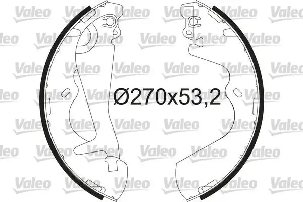 VALEO 564220 Arka Fren Balatası SB000102 resmi