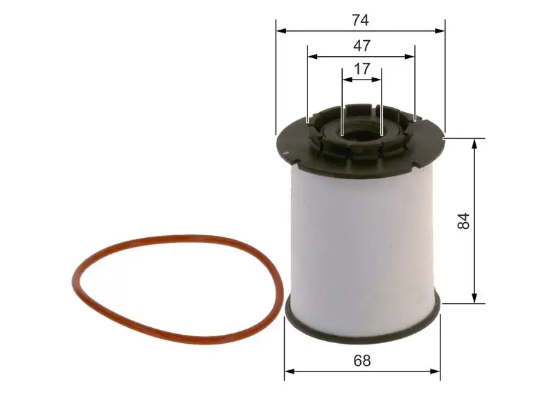 BOSCH F026402356 Yakıt Filtresi 96896403 resmi