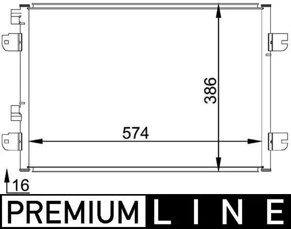 MAHLE AC691000P Klima Radyatörü resmi
