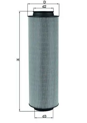 MAHLE LX791 Hava Filtresi resmi