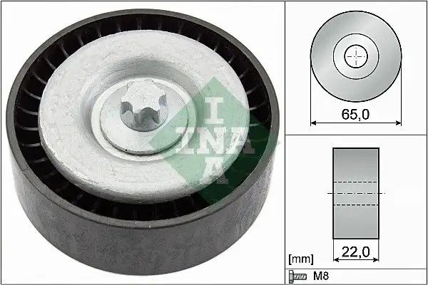 INA 532066710 Alternatör Gergi Rulmanı A6392000370 resmi