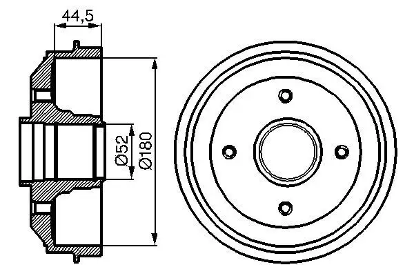 BOSCH 0986477070 Fren Kampanası 9478267980 resmi