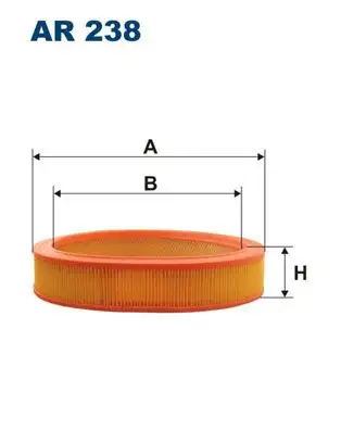 FILTRON AR238 Hava Filtresi resmi