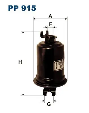 FILTRON PP915 Yakıt Filtresi resmi