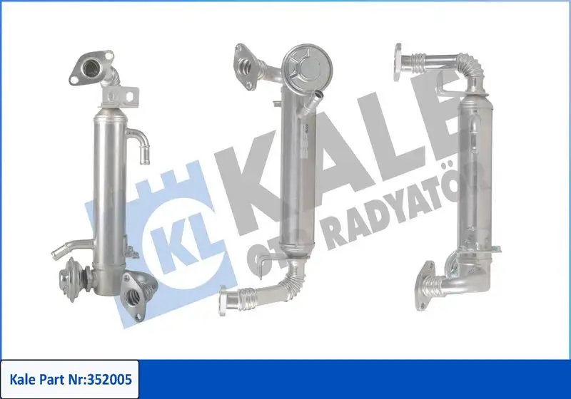 KALE 352005 EGR Soğutucusu 504178568 resmi