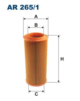 FILTRON AR265/1 Hava Filtresi resmi