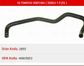 MASTER M2855 Devirdaim Hortumu 46805853 resmi