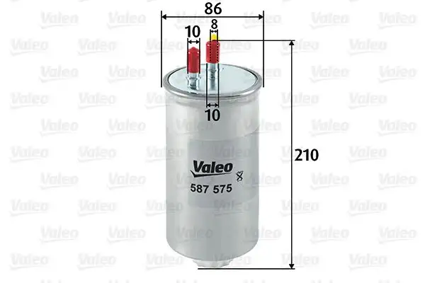 VALEO 587575 Yakıt Filtresi resmi