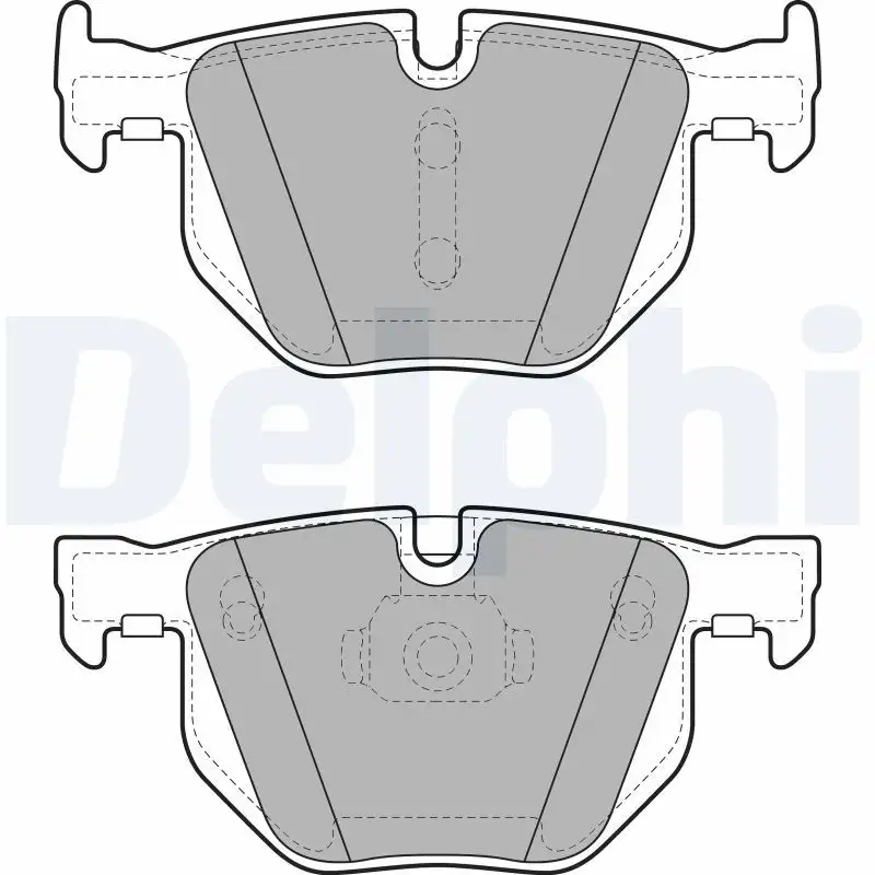 DELPHI LP2068 Arka Fren Balatası 34212413041 resmi