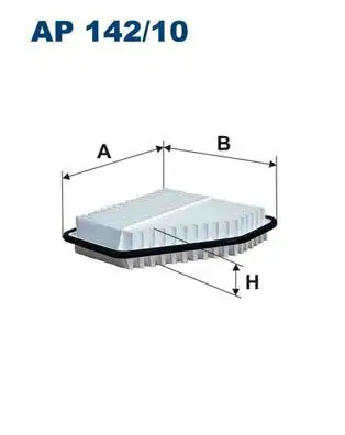 FILTRON AP142/10 Hava Filtresi 17801AD010 resmi