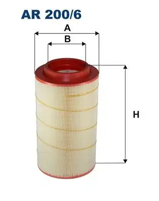 FILTRON AR200/6 Hava Filtresi resmi