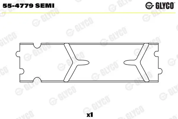GLYCO 55-4779-SEMI Piston Kol Burcu 55201616 resmi