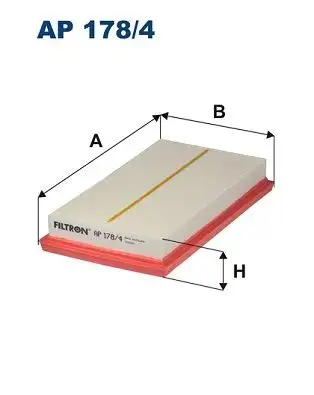 FILTRON AP178/4 Hava Filtresi resmi