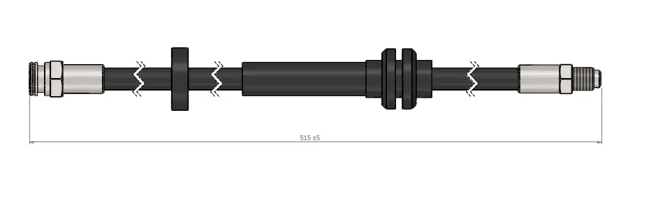 CAVO C900510A Ön Fren Hortumu 4806G6 resmi