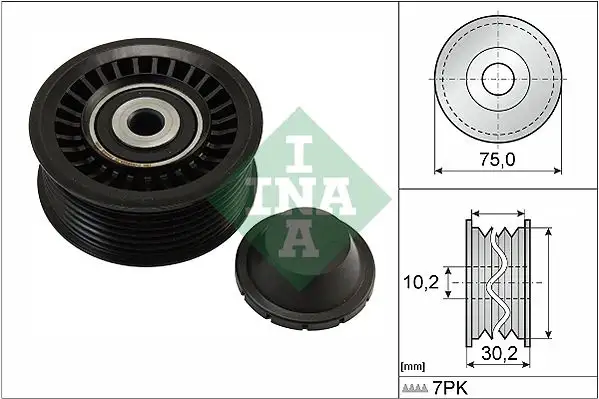 INA 532066810 Alternatör Gergi Rulmanı resmi