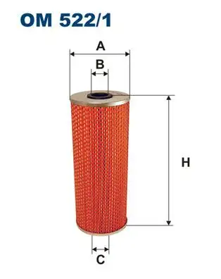 FILTRON OM522/1 Yağ Filtresi 11429064276 resmi