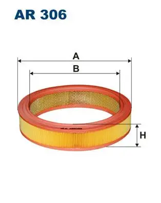 FILTRON AR306 Hava Filtresi 6149393 resmi