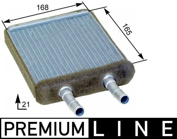 MAHLE AH173000P Kalorifer Radyatörü 9722122001 resmi