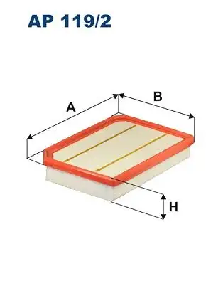 FILTRON AP119/2 Hava Filtresi A2600940300 resmi