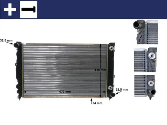 MAHLE CR648000S Radyatör resmi
