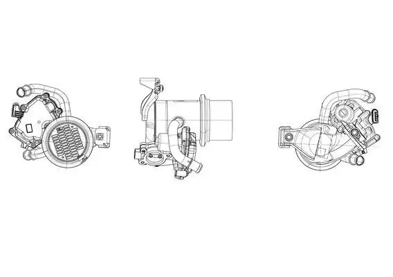 MAHLE CE54000P EGR Soğutucusu 04L131512AJ resmi