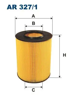 FILTRON AR327/1 Hava Filtresi A1660940004 resmi