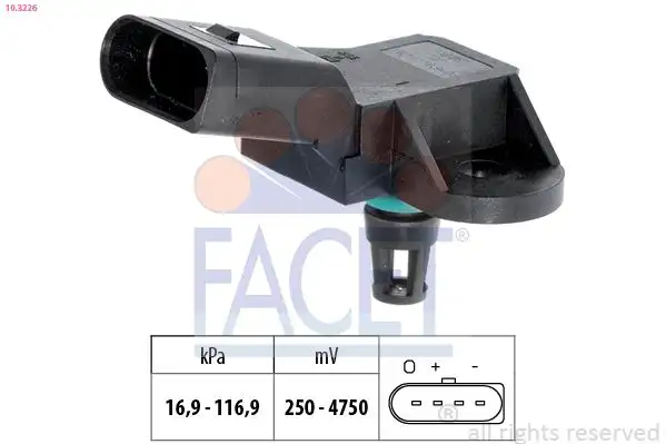FACET 10.3226 MAP Sensörü 138238 resmi