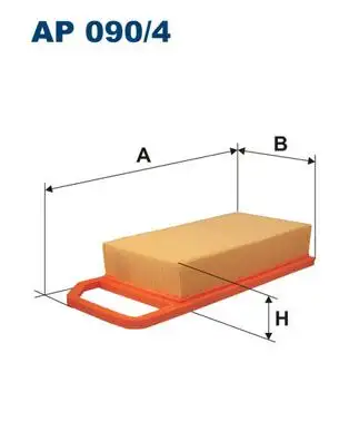 FILTRON AP090/4 Hava Filtresi resmi