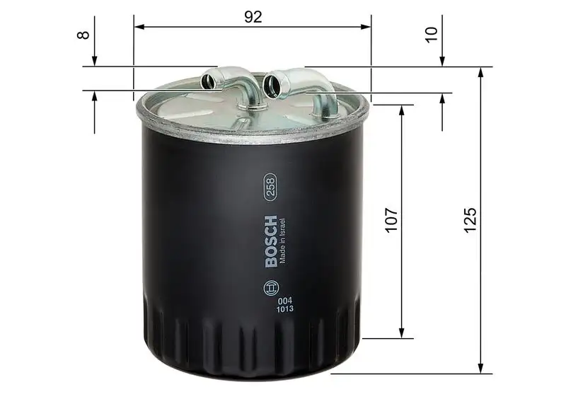 BOSCH 1457434437 Yakıt Filtresi resmi