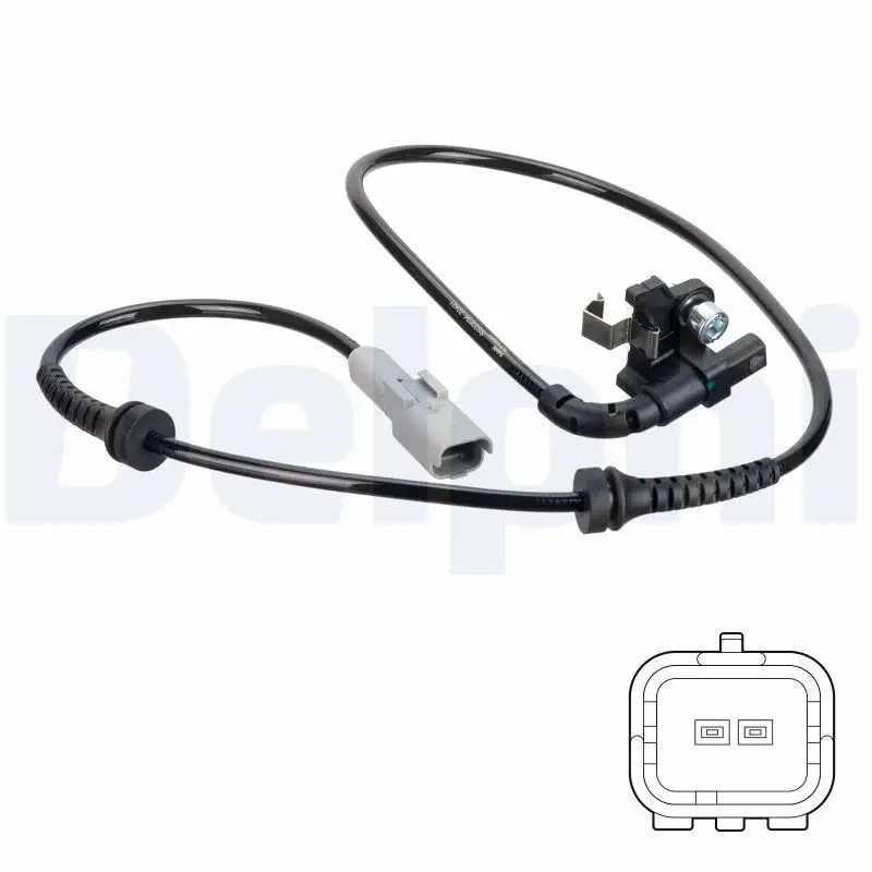 DELPHI SS20694 ABS Hız Sensörü (Arka) 4545L0 resmi