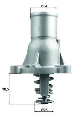 MAHLE TI26092 Termostat resmi