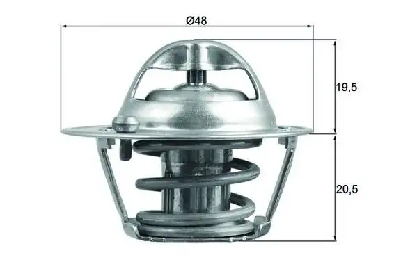 MAHLE TX20482D Termostat resmi