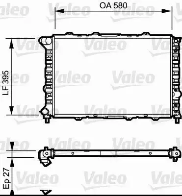 VALEO 732013 Radyatör resmi