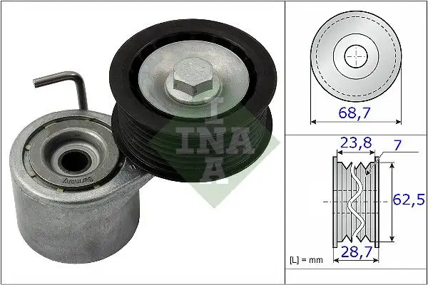 INA 534048710 Kayış Gergi Kütüğü resmi