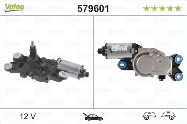 VALEO 579601 Silecek Motoru (Arka) 31290787 resmi