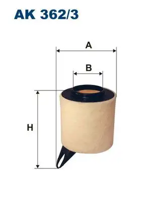 FILTRON AK362/3 Hava Filtresi 13717524412 resmi