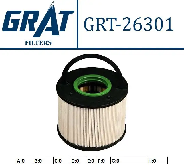 GRAT 26301 Yakıt Filtresi 7L6127434C resmi