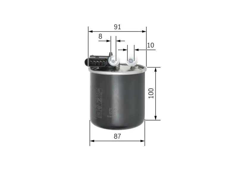 BOSCH F026402838 Yakıt Filtresi A6510903152 resmi