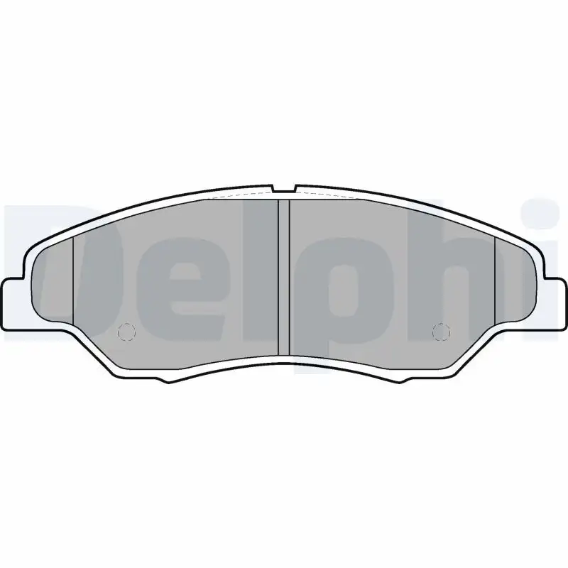 DELPHI LP1634 Ön Fren Balatası 0K0453323Z resmi