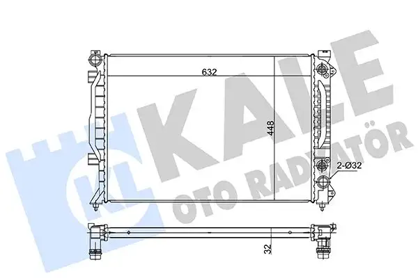 KALE 363290 Radyatör resmi