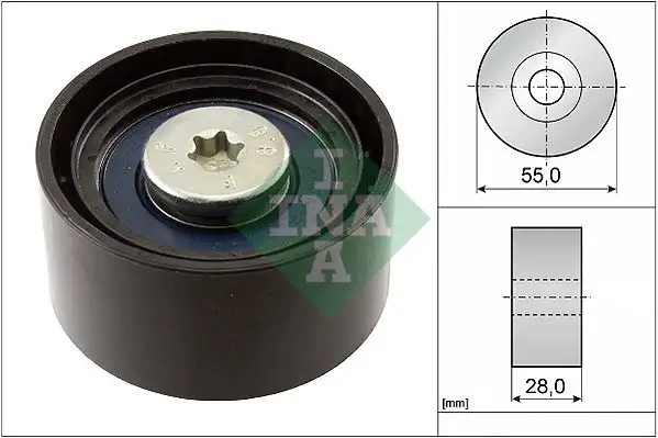 INA 532055610 Alternatör Gergi Rulmanı 11287800562 resmi