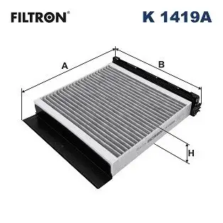 FILTRON K1419A Polen Filtresi (Karbonlu) A2478300800 resmi