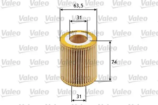 VALEO 586510 Yağ Filtresi resmi