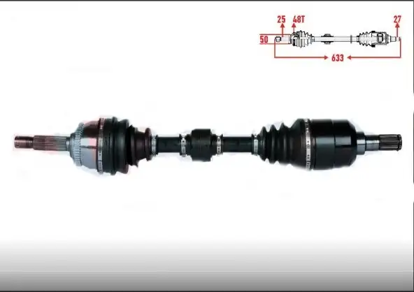 IOTO 10201-20515 Ön Aks (Sol) 495001E600 resmi