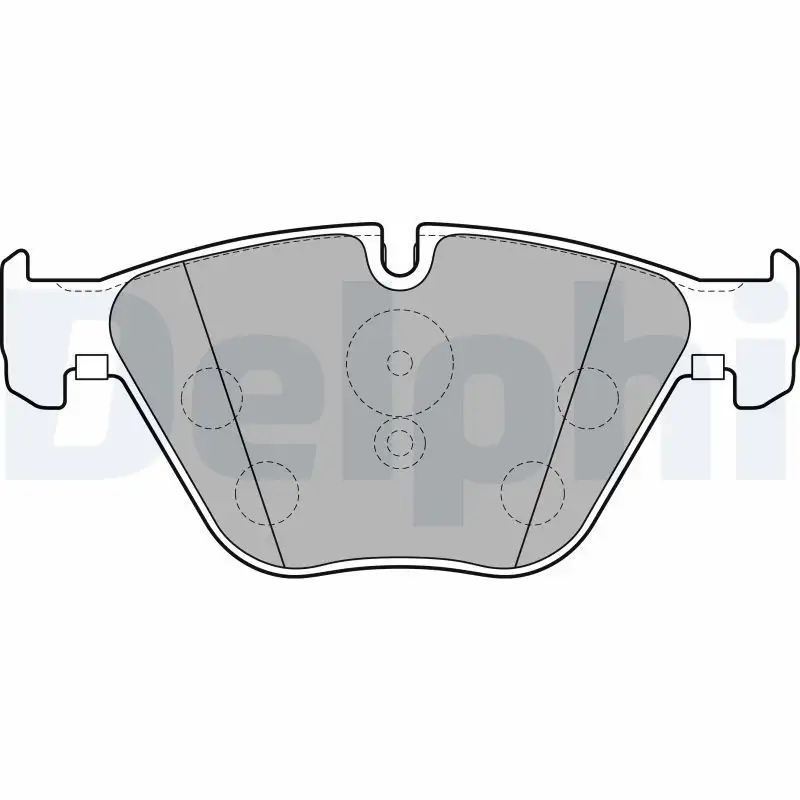 DELPHI LP2245 Ön Fren Balatası resmi