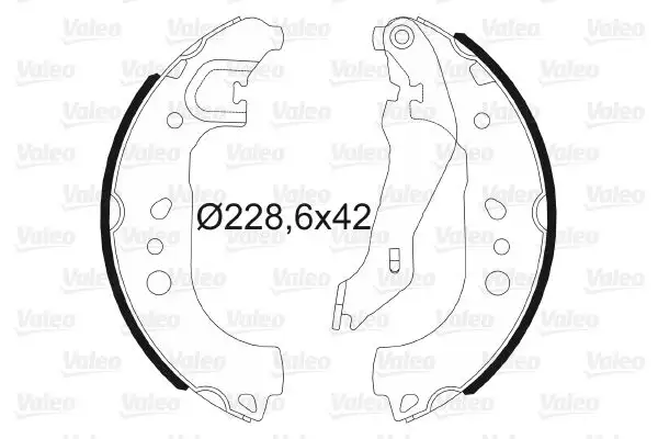 VALEO 564192 Arka Fren Balatası 6R0698525B resmi