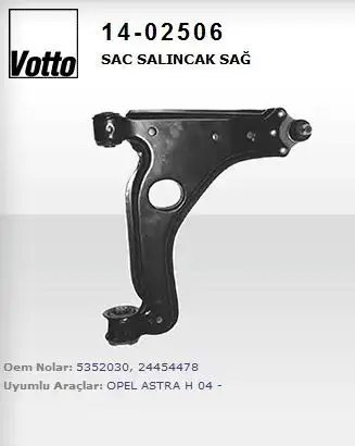 VOTTO 14-02506 Alt Salıncak (Sağ) 5352030 resmi