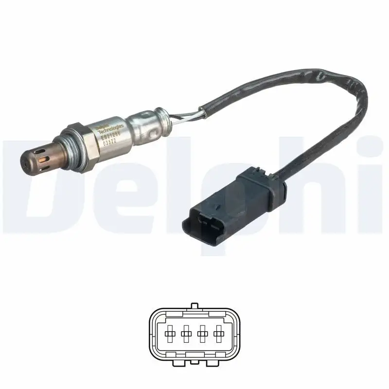 DELPHI ES21266-12B1 Oksijen Sensörü 3641578 resmi