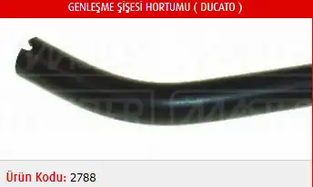 MASTER M2788 Yedek Su Deposu Hortumu 1316512080 resmi