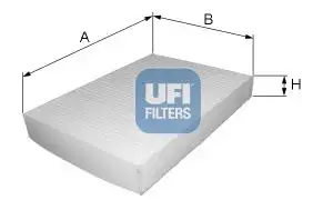 UFI 53.388.00 Polen Filtresi resmi